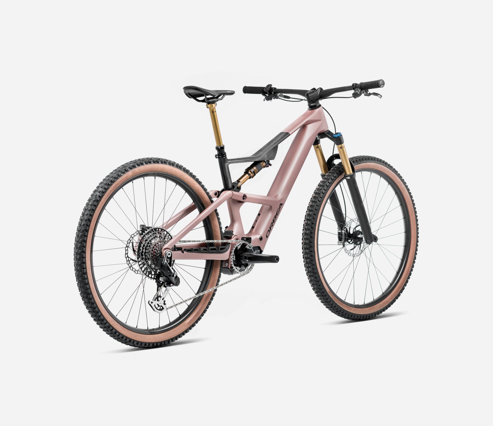 2025 Orbea Rise LT M10 Desert Rose Rear View