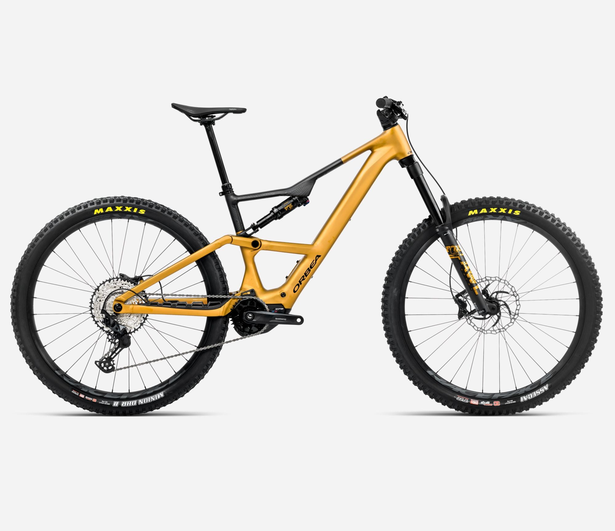 2025 Orbea Rise H20 Bumblebee Yellow Side View