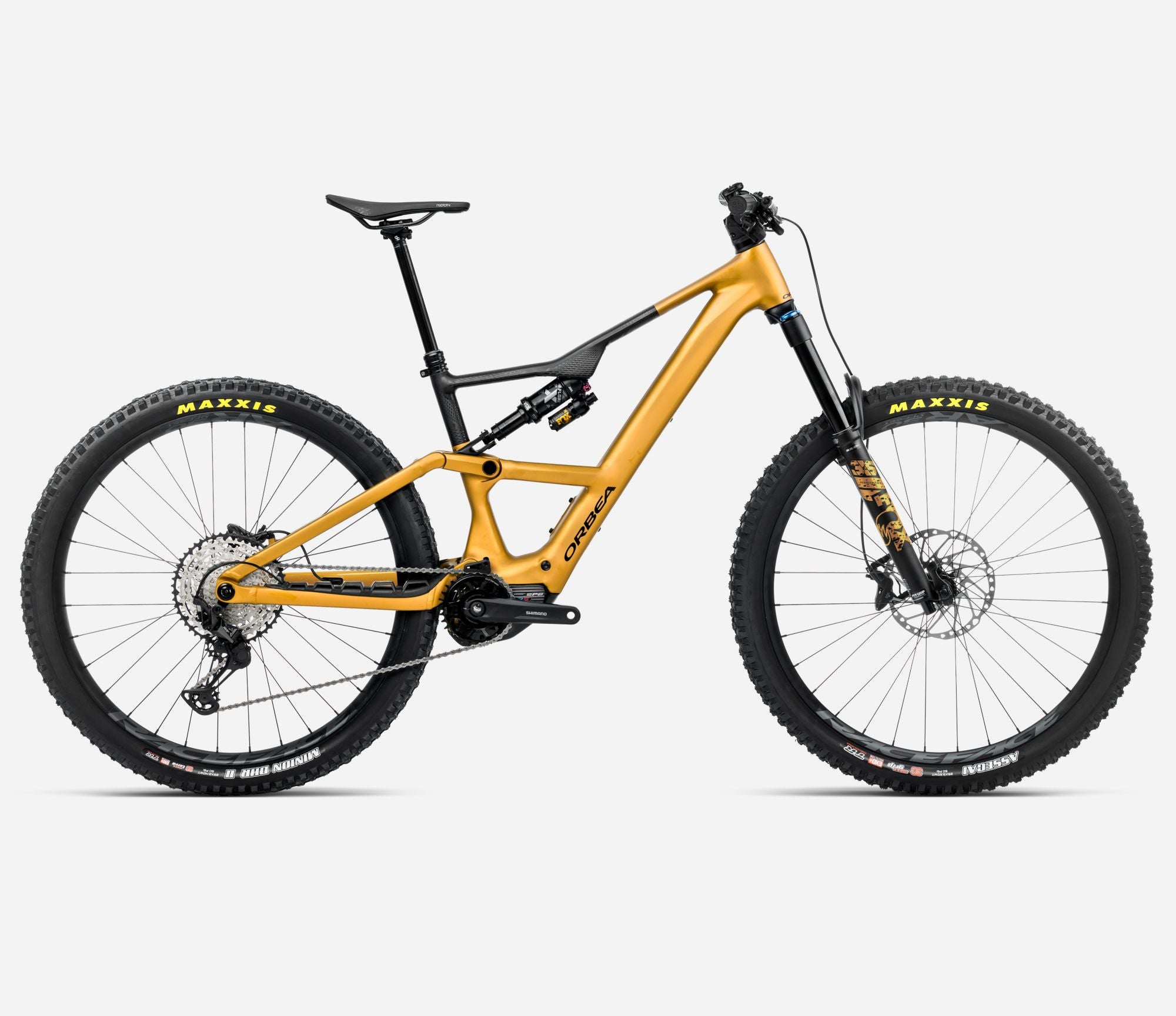 2025 Orbea Rise H10 Bumblebee Yellow Side View